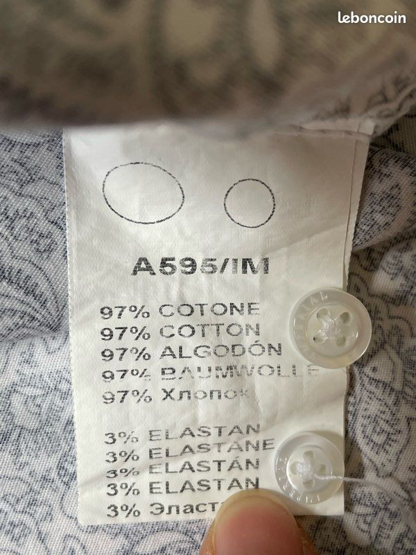 Chemise homme fantaisie (image 6)