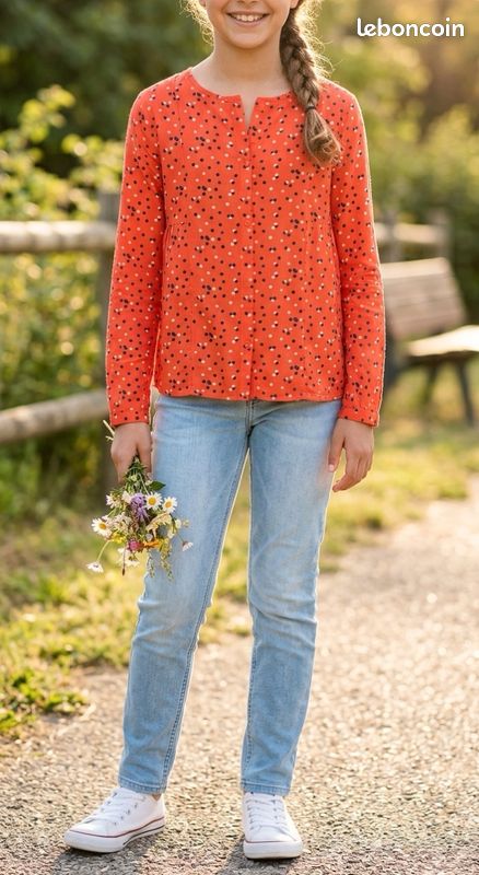 Chemisier, blouse Naf Naf en TBE. Taille 12 ans (image 1)
