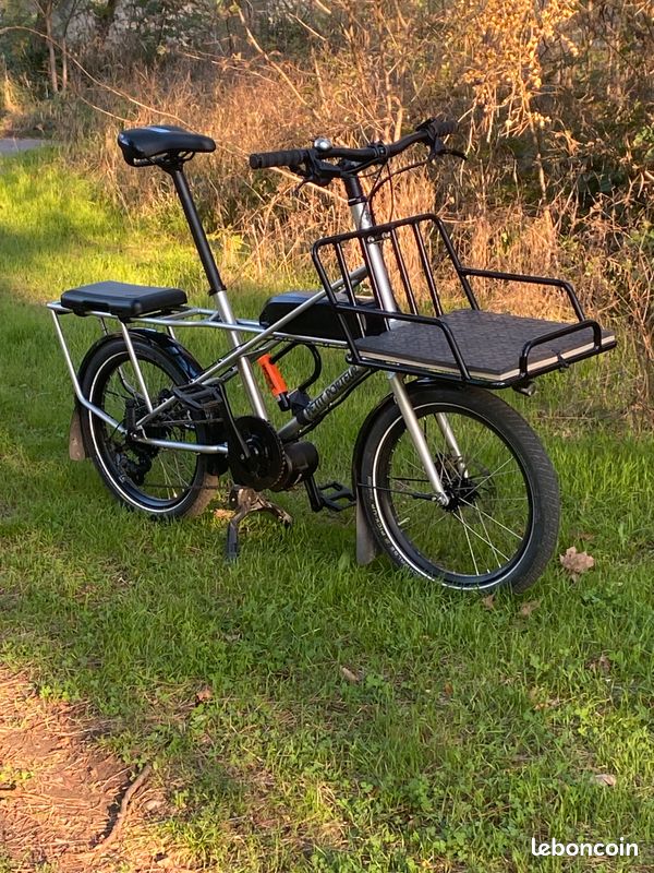 Velo Cargo Electrique- Petit Porteur Shorty OG Vélos