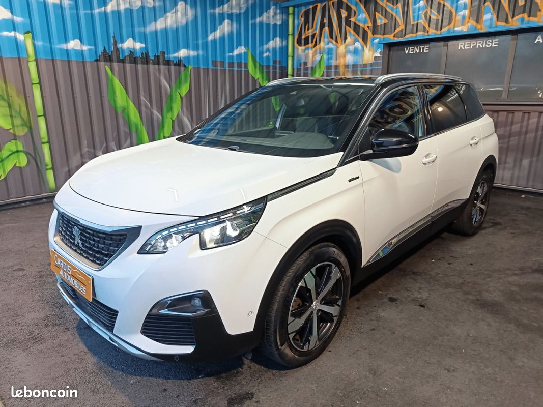 Peugeot 5008 (2) BlueHDi 130 EAT8 GT LINE / CHAINE 8 MM (image 4)