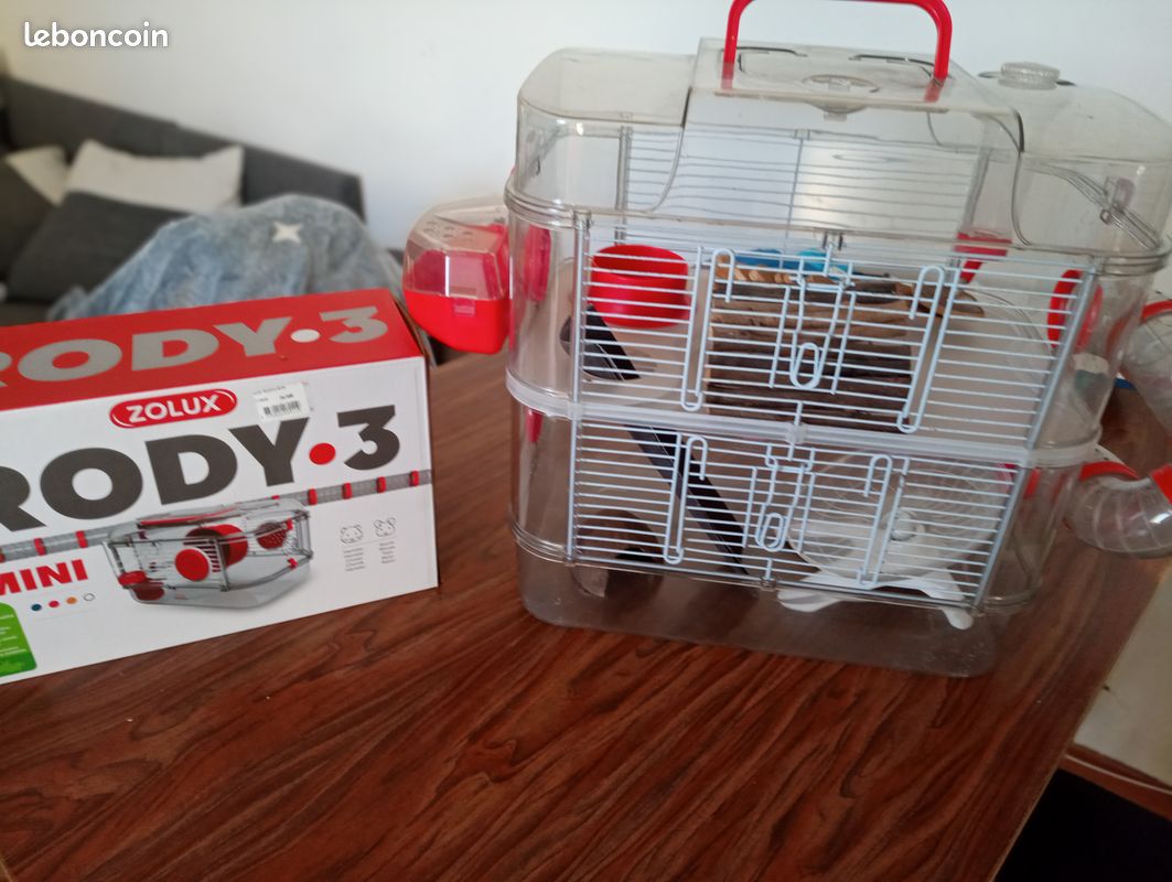 Lot cages hamster/souris (image 3)