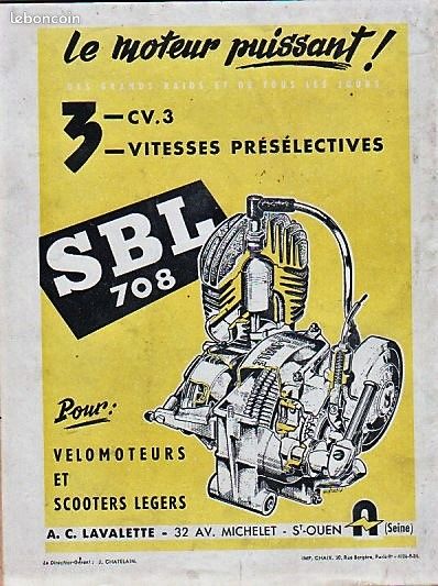 RTM 87 MORS SPEED Paris-Nice Paloma 70 cc Lambretta DKW Hobby Scooter Motobécane 125 cc 2T (image 13)