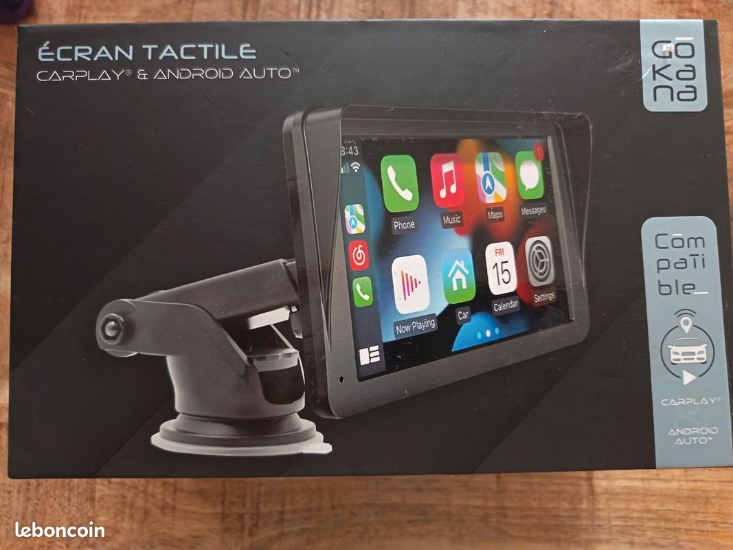 Écran tactile carplay et Android auto neuf emballé (image 1)