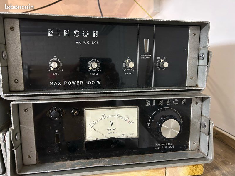 Lot Binson amplis, mixers enceintes etc.. (image 6)