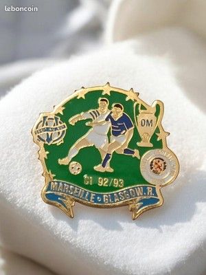 Pin's vintage Olympique de Marseille OM rétro, football ancien, rare