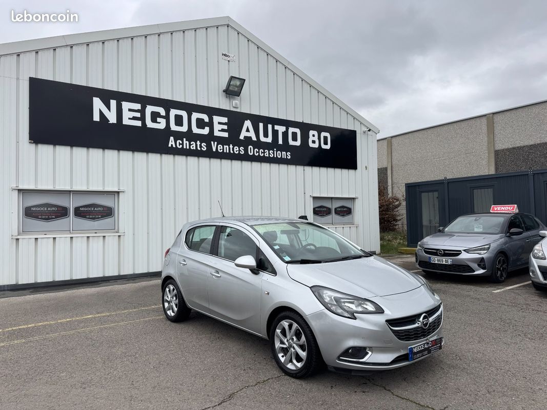 OPEL CORSA Design 120TH Anniversary 1.4i 90 CV 120500 KM 08/2019 CAMÉRA DE RECUL BLUETOOTH RADAR DE RECUL AV E (image 1)