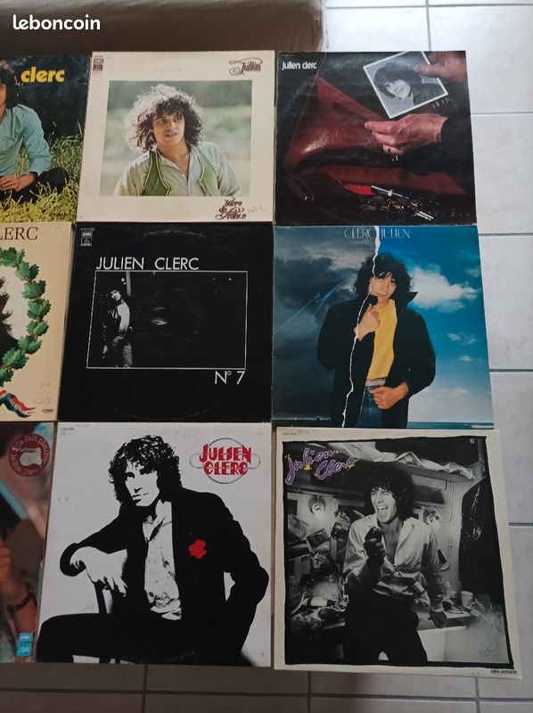 17 vinyles 33T Julien Clerc (image 2)