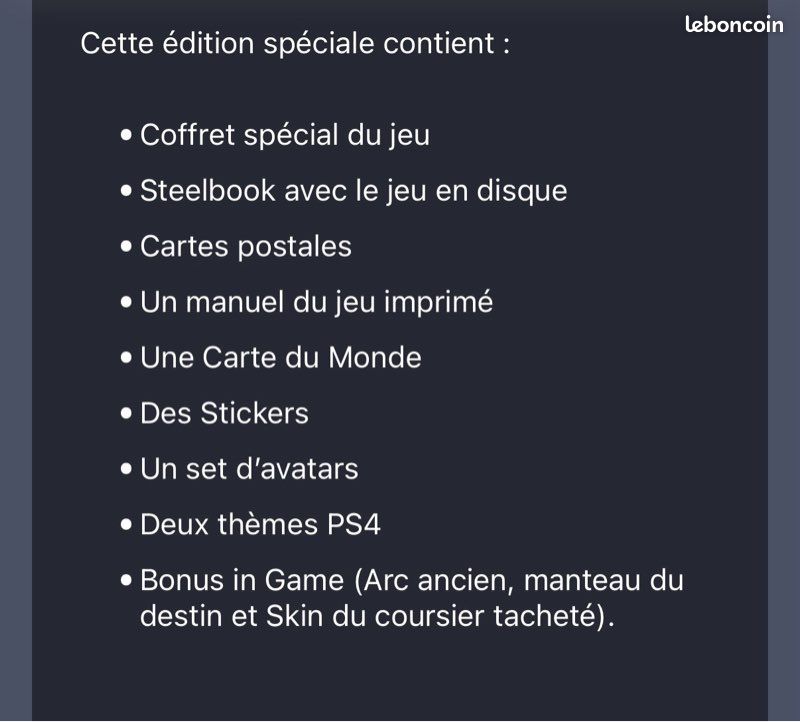 Shadow. Of the colossus spécial édition.sous blister Ps4 (image 5)