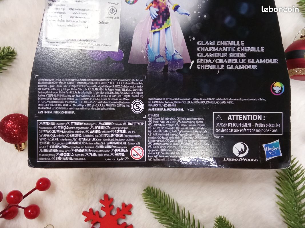 Coffret neuf Les Trolls poupée Chenille (image 9)
