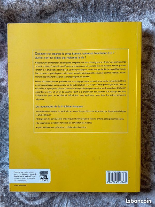 Anatomie physiologie biologie (image 2)