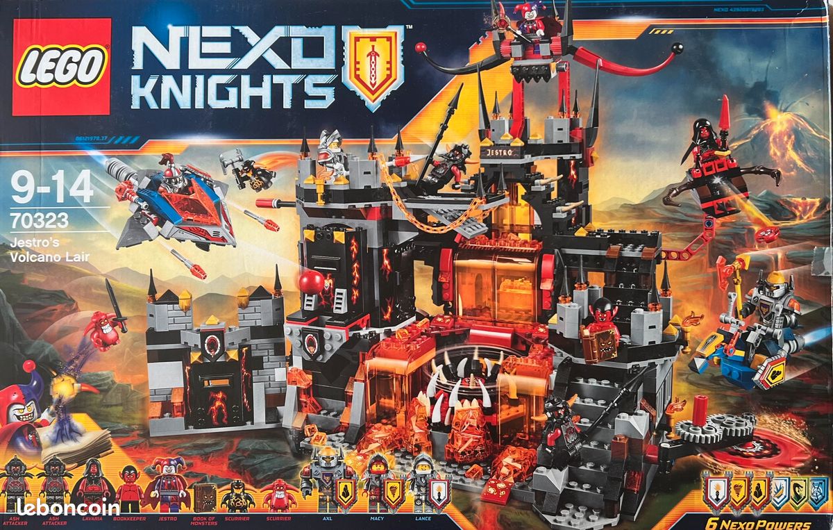 Lego Nexo Knight - Jestro's volcano lair (image 1)