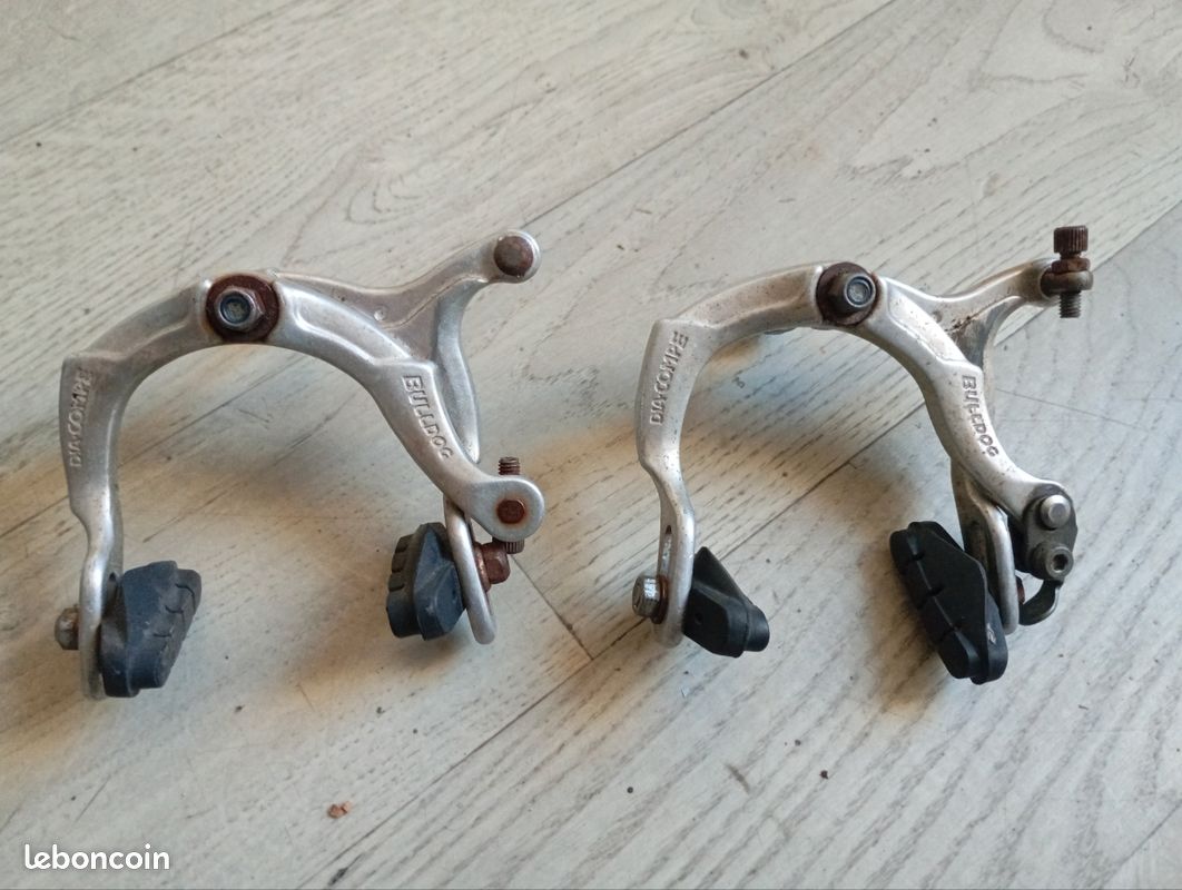 Étrier De Frein Avant BMX Dia-Compe Bulldog 1993 - Vintage Old School, Couleur Noire, Pièce Occasion