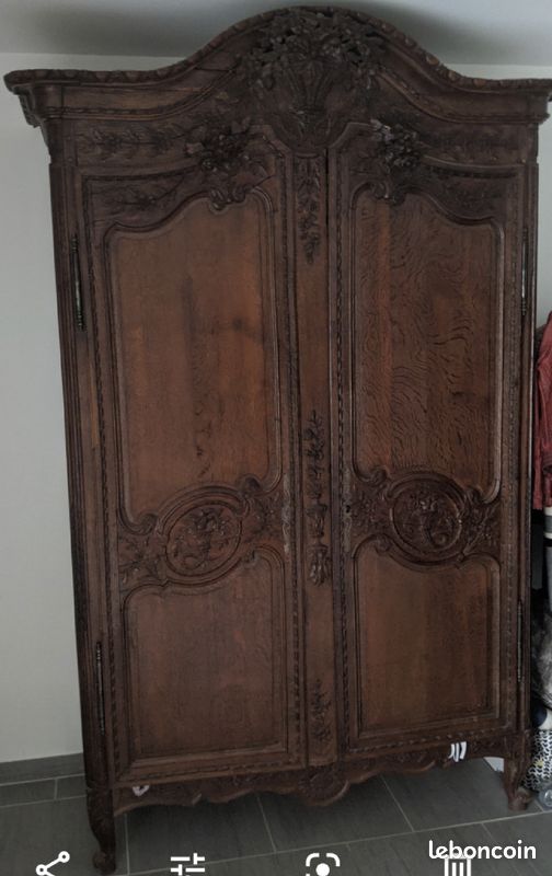 Armoire Normande de Mariage 18eme (image 1)