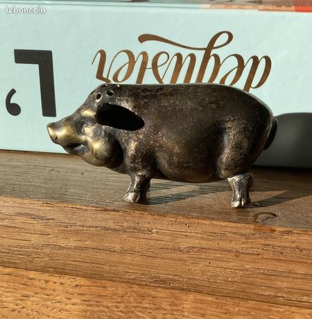 Salière et poivrière en étain - Arts de la table