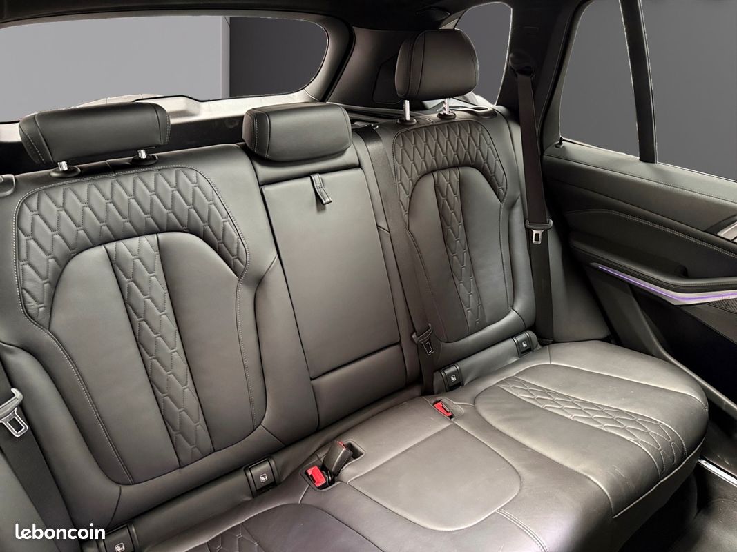 BMW X5 G05 45e xDrive 394 M Sport BVA8 Tanzanite Blue Harman Kardon Sièges M Sky Lounge Garantie 12 mois (image 11)