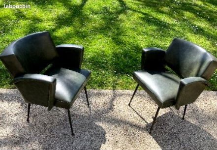 Paire de fauteuil vintage (image 1)