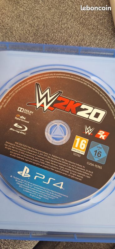 W2K20 Jeu PS4 (image 3)