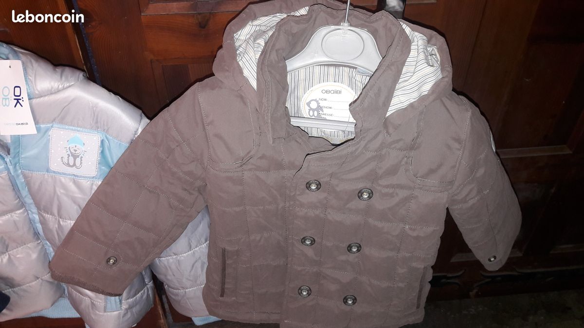 Manteaux neufs chauds garçon 2 ans (image 2)