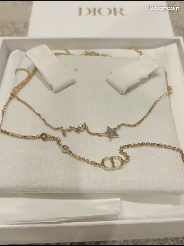 Collier CD bimétallique Montres Bijoux