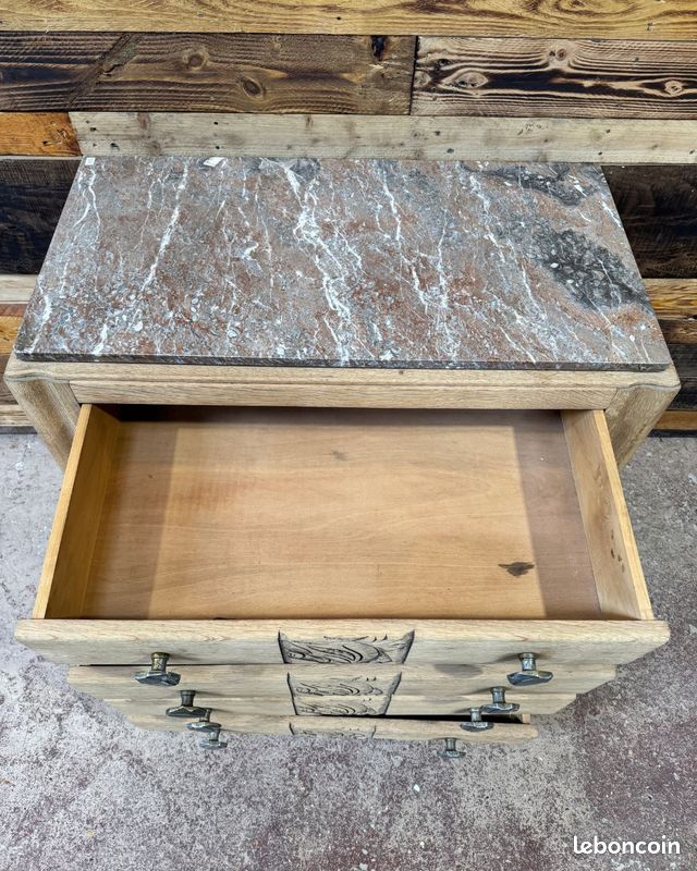 Commode Art Déco en chêne (image 5)
