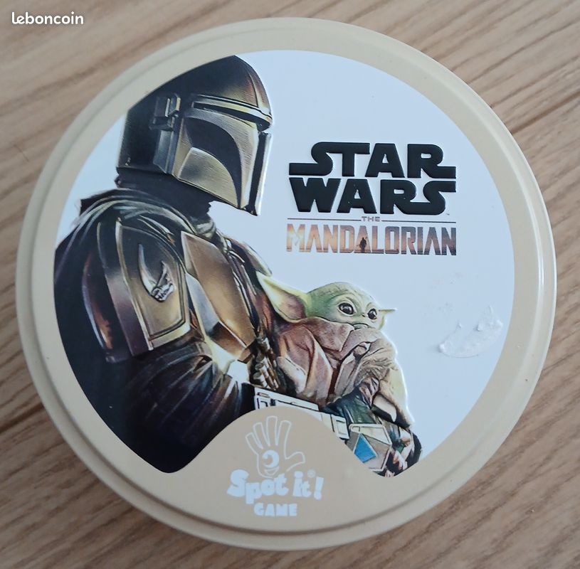 Zygomatic Dobble Star Wars Mandalorian – Jeu D'observation Rapide – De 2 à 8 Joueurs – Dès 6 Ans – 55 Cartes
