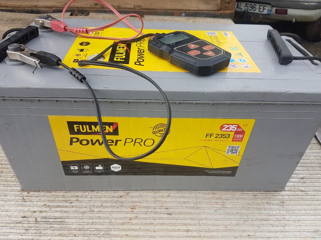 Batterie 235 ah 1300a fulmen power pro - Équipement auto