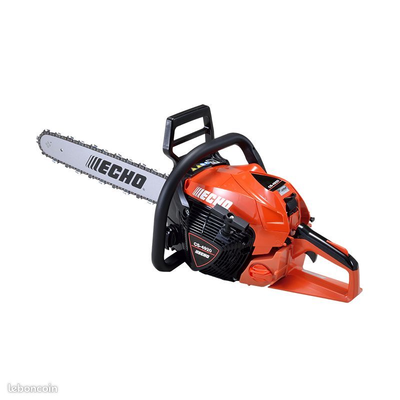 Tronçonneuse thermique - ECHO - CS4920/45 - Cylindrée 50.1 cm3 - 2.5 kW - Guide 45 cm - Poids 5 kg (image 1)