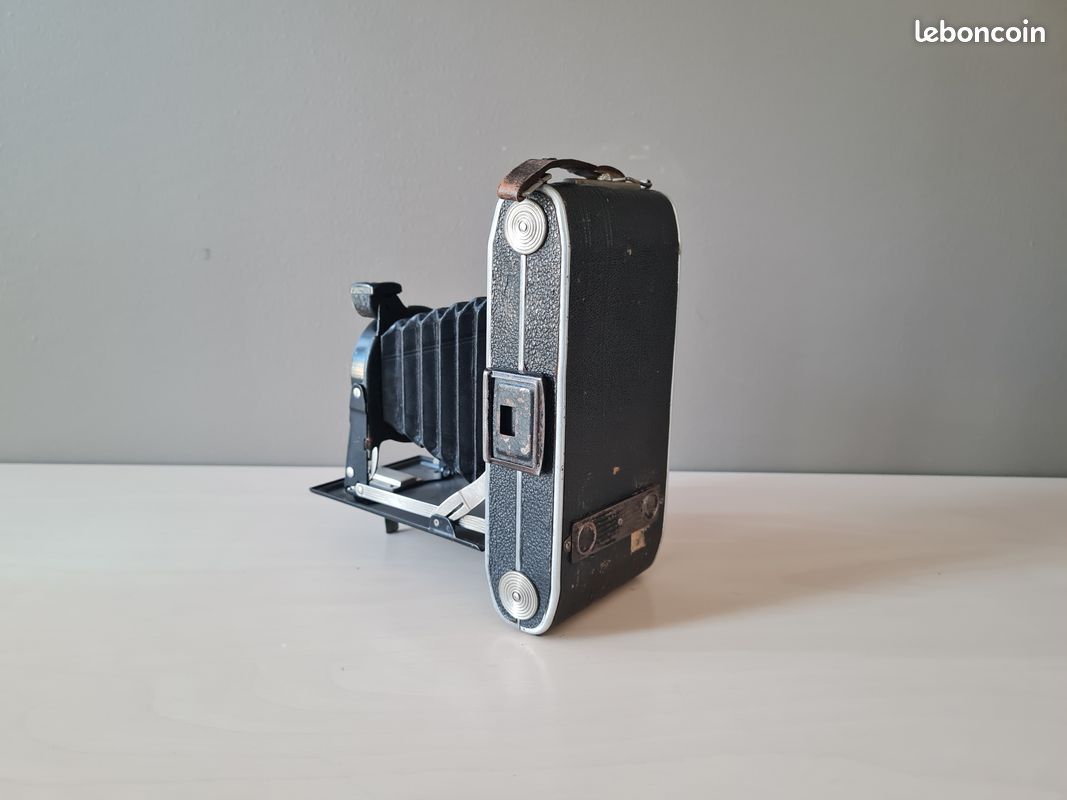 Appareil Photo Ancien à Soufflet Avec Objectif Pronto - Vintage