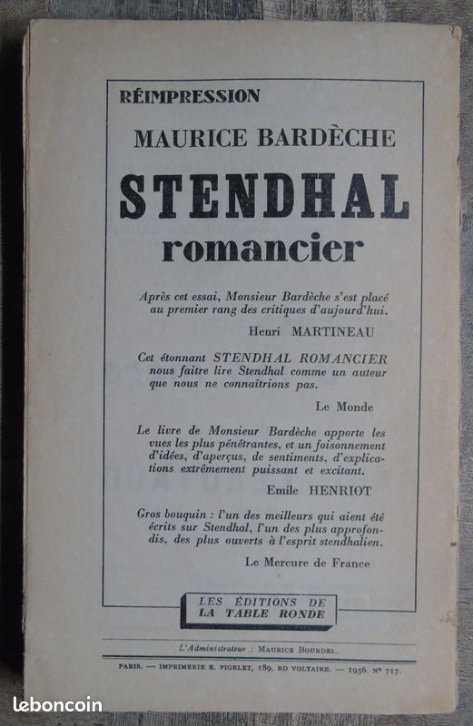 La Table Ronde n°105 septembre 1956 - André Maurois - André Siegfried - Claude Aragonnes - Emmanuel Berl - Louis Guitard - Yvon Bizardel - Michel Robida - Paul Trédant - Claude Elsen - Claude Rostand (image 4)