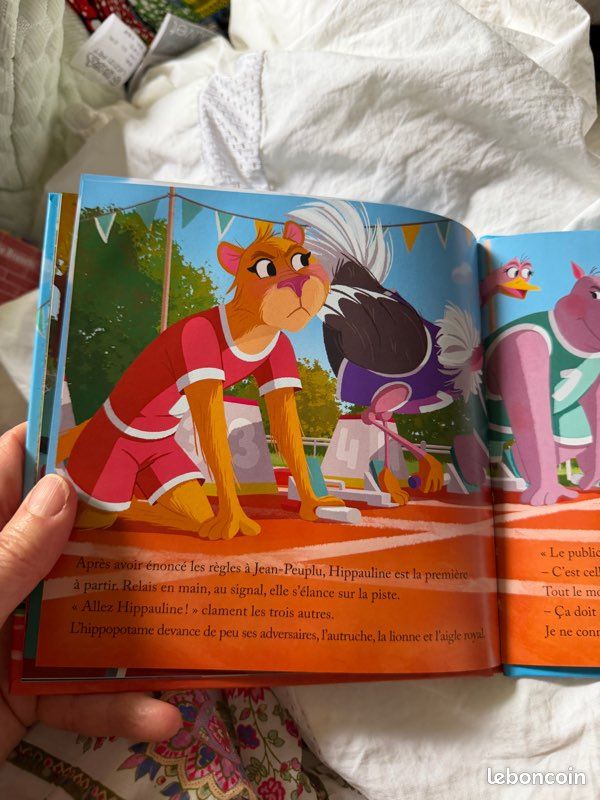 La course de relais. Virginie Grimaldi, Coralie Bruschi. Collection Esprit sportif. Hachette jeunesse, 2024. Dès 3 ans (image 12)