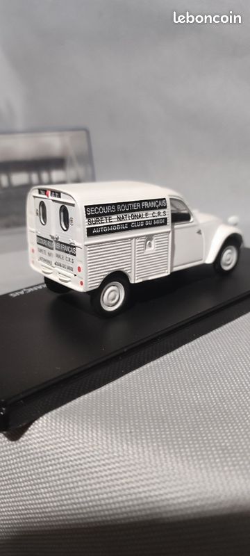 ORIGINALE 2 CV CITROEN JRD SECOURS ROUTIER FRANÇAIS 1/43