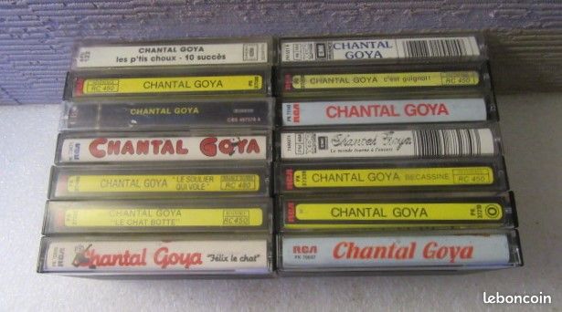 14 Cassettes audio Chantal Goya ( ou à l'unité ) (image 3)