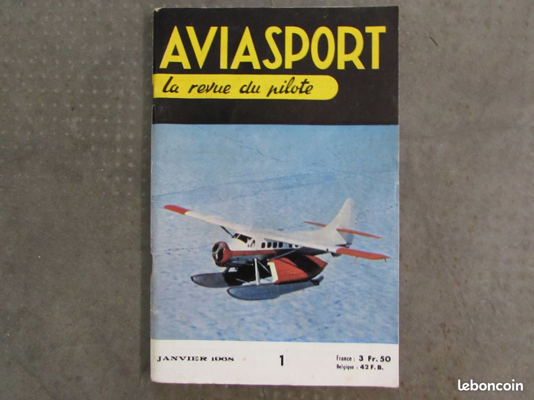 Revue AVIASPORT janvier 1968 (image 1)