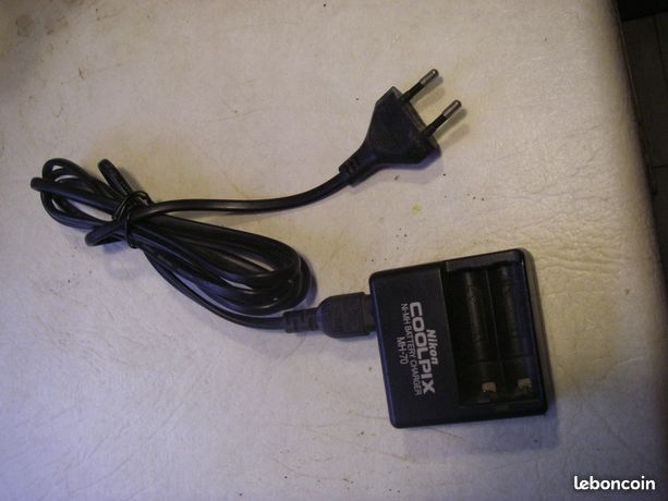 Chargeur pour Batterie Nikon Colpix Numérique (image 1)