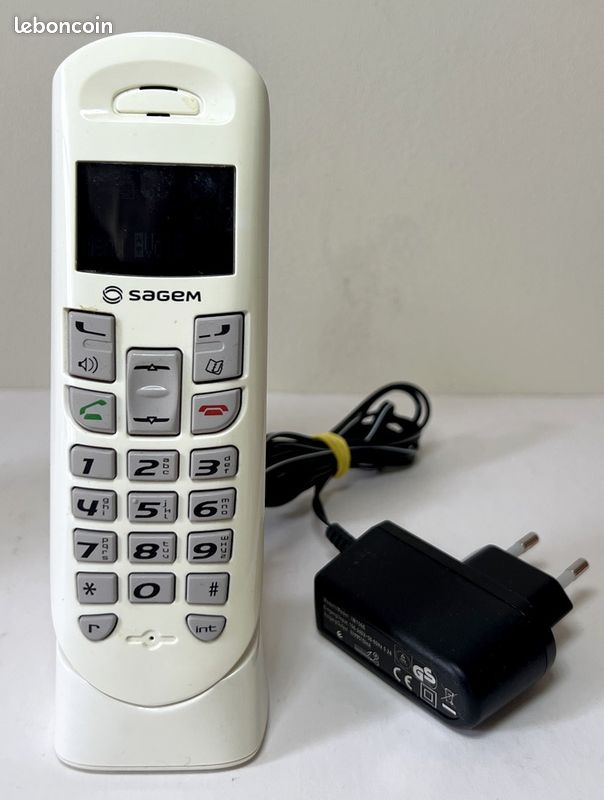 Téléphone sans fil 3 postes DECT Sagem D37V Trio - 1 base et 2 combinés (image 7)