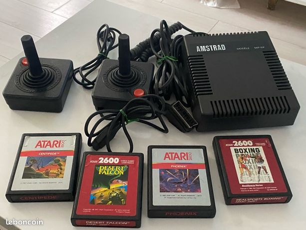 Joystick Tron Pour Atari 2600 - Manette Arcade Moto Cycle - Bon état