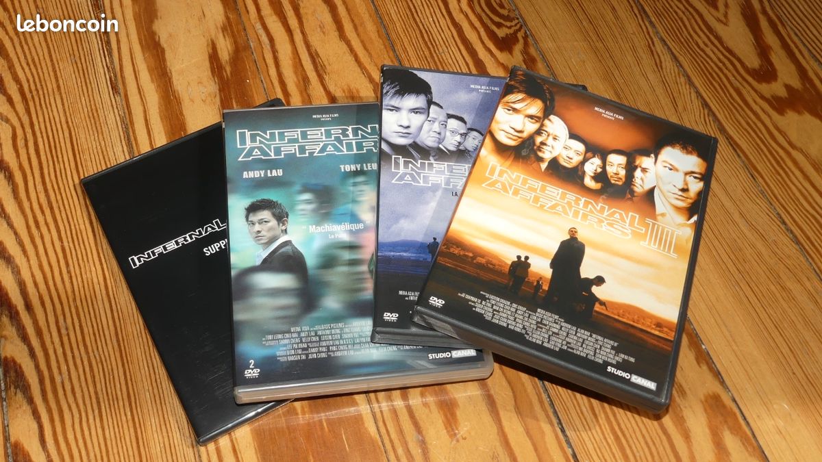 5 DVD trilogie Infernal Affairs (image 4)