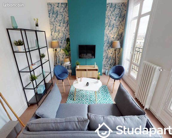 Appartement a louer paris-17e-arrondissement - 1 pièce(s) - 95 m2 - Surfyn