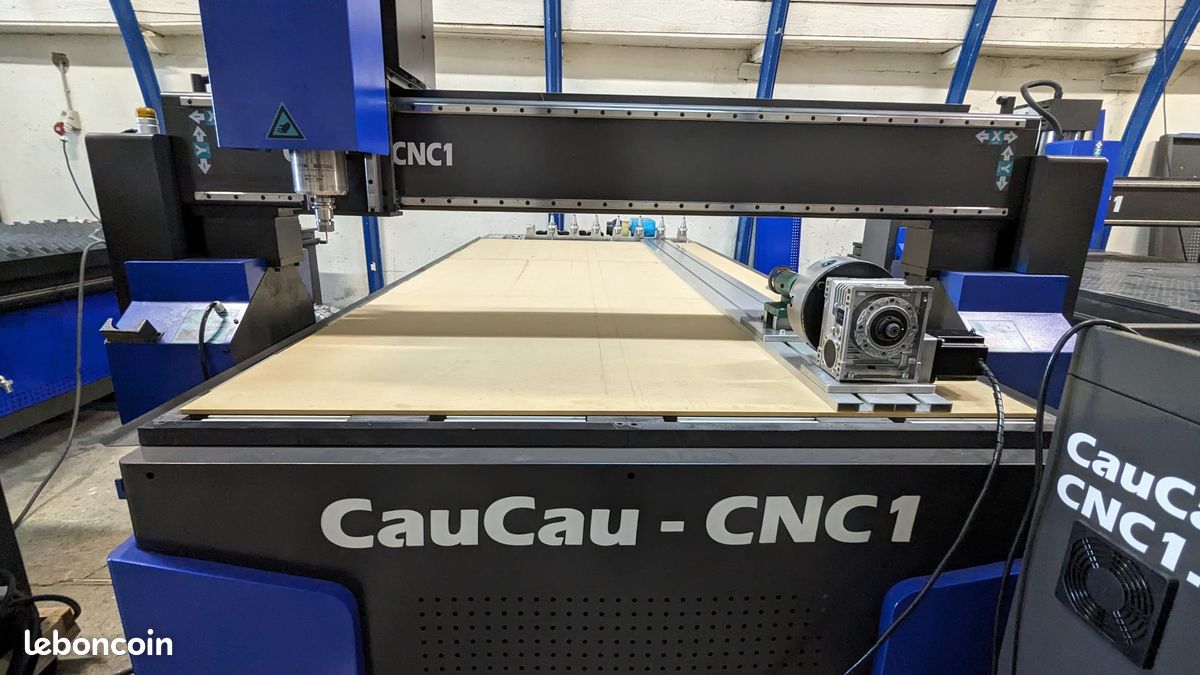 CNC H3000 / H3000 VAC Industrielle 1250x2500 à 2000x3000 – Table à vide – Fabrication Européenne (image 3)
