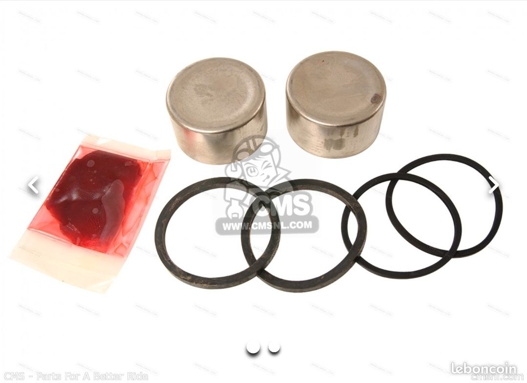 Ensemble Piston étrier arrière yamaha Xv 1000 XV 1100 XV 750 , XJ 600 , XVZ 1200, FZR 750 , XV 700 virago, RZ 350 , XJ 700 , (image 3)