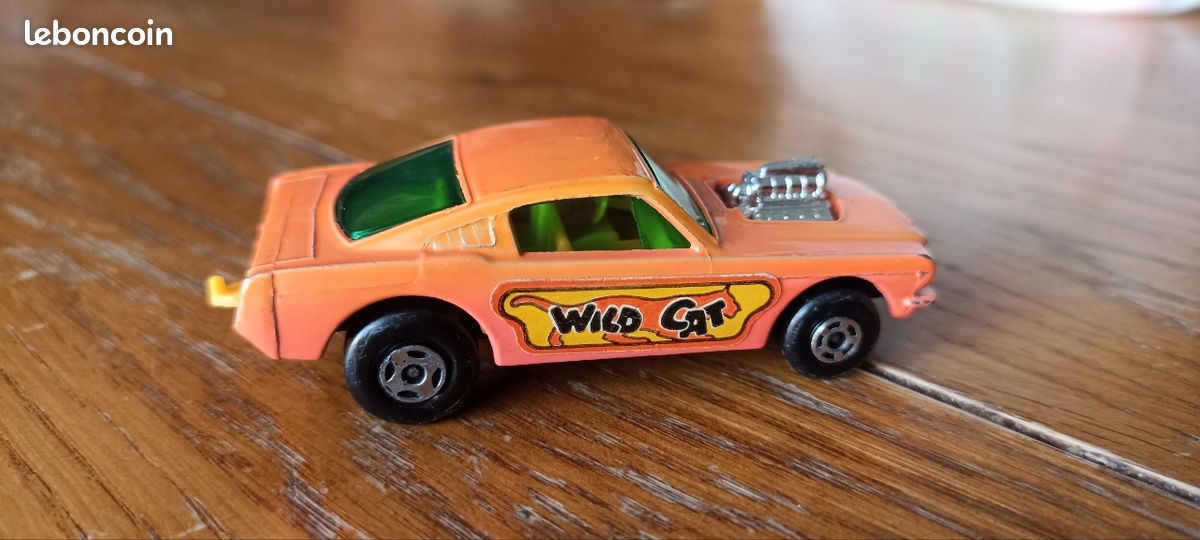 MATCHBOX SUPERFAST 8 WILD CAR DRAGSTER EN BOITE D'ORIGINE-MIB