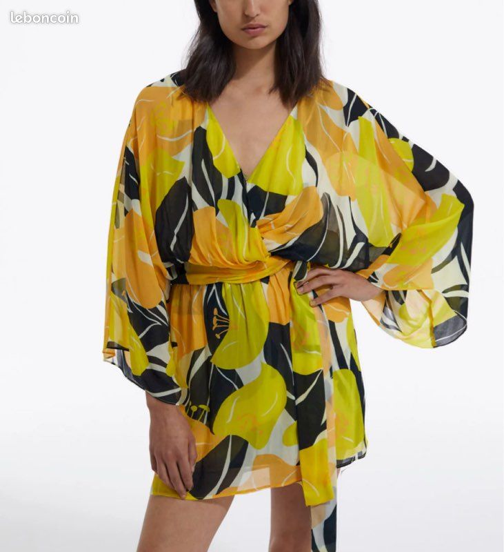 The Kooples Femme Robe Dress Robe The Kooples Jaune Robe Longue