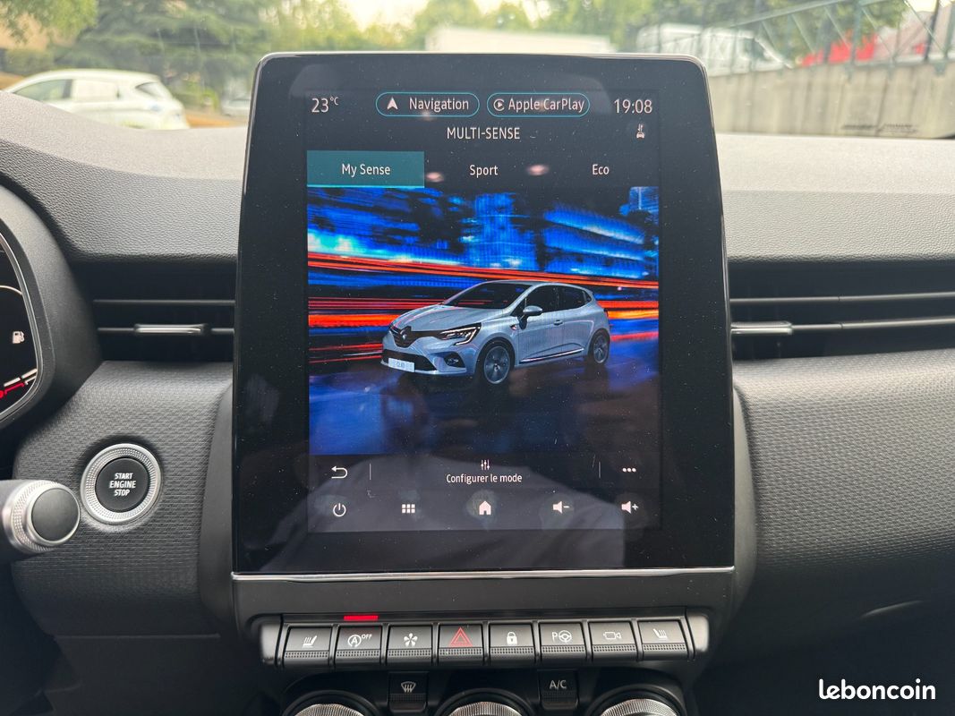 RENAULT CLIO V 1.3 TCe 130ch EDC Intens Edition One - CarPlay - Caméra 360° - Bose - Virtual Cokcpit (image 24)
