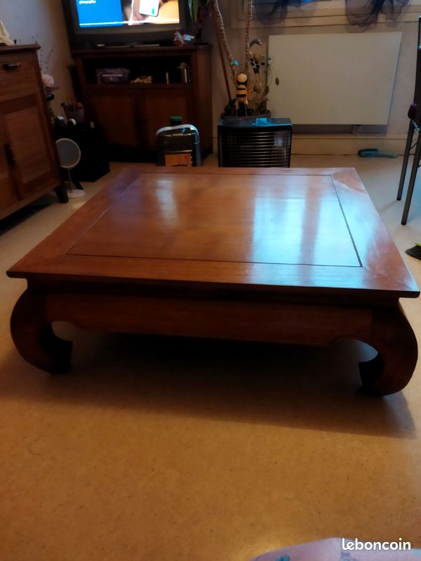 Table basse bois (image 1)