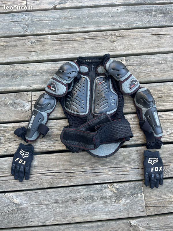 Set De Protection WOSAWE Pour Enfants – Protège-dos, Coudes Et Genoux Pour BMX, Vélo, Trottinette