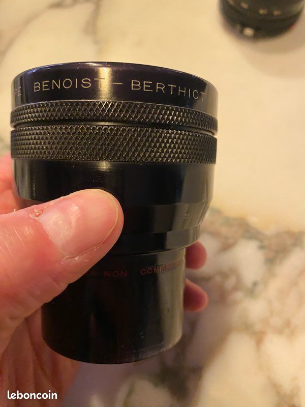 HYPERGONAR H CHRETIEN 16mm Benoist Berthiot S.T.O.P anamorphic projector lens EUR 245,40 - FR