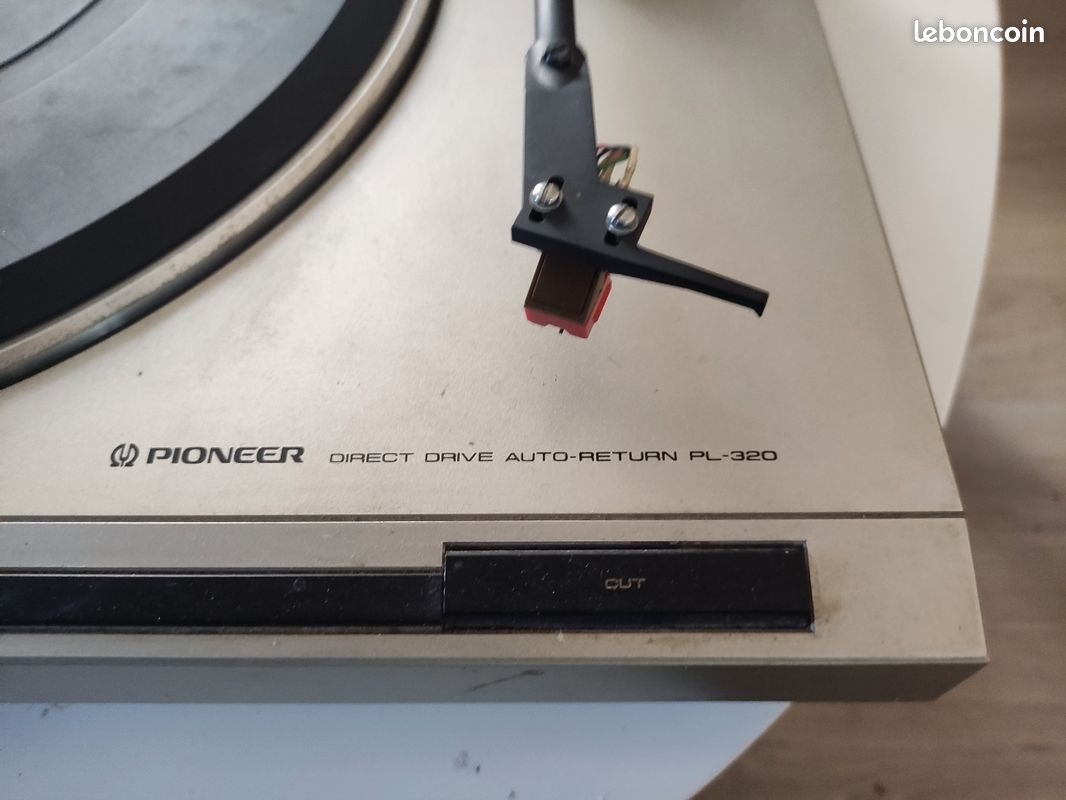 Platine PIONEER PL 320 cellule audiotechnica - Photo, audio & vidéo
