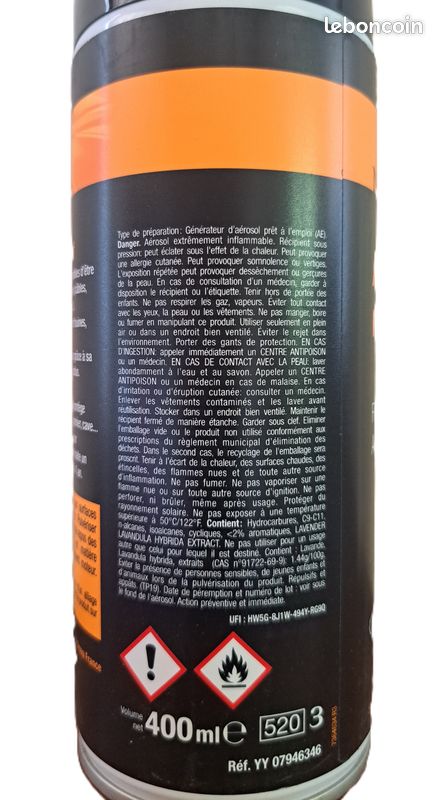 SPRAY REPULSIF ANTI RONGEURS - SELECTION VOLKSWAGEN - FABRICATION BARDAHL – 400 ml – PRIX DEGRESSIF (image 3)