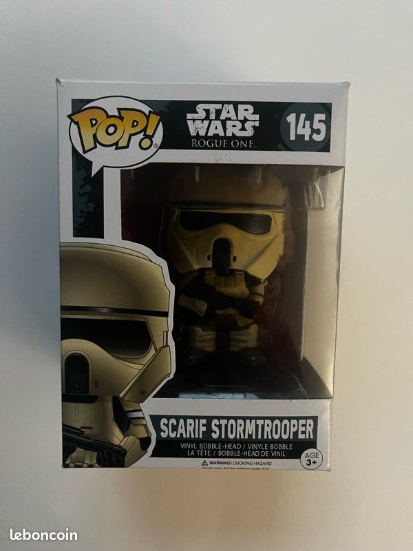 Star Wars Scarif Stormtrooper 145 Funko Pop Collection - Main Image