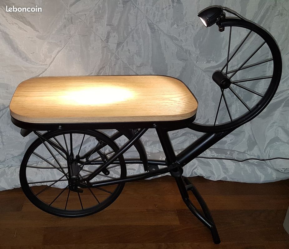 Table de chevet / salon fabriquée maison (image 3)